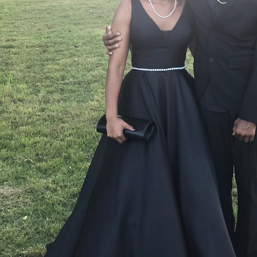 Black Sherri Hill Prom Dress